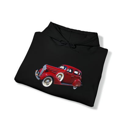 Vintage Car - Unisex Heavy Blend™ Hooded Sweatshirt