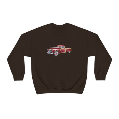 Vintage Car - Unisex Heavy Blend™ Crewneck Sweatshirt