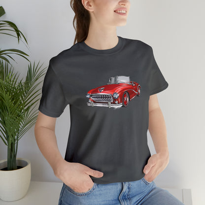 Vintage Car - Unisex Jersey Short Sleeve Tee