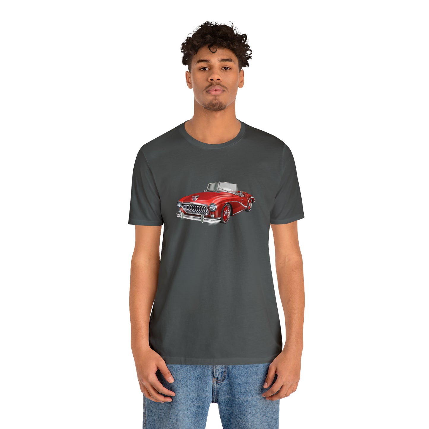 Vintage Car - Unisex Jersey Short Sleeve Tee