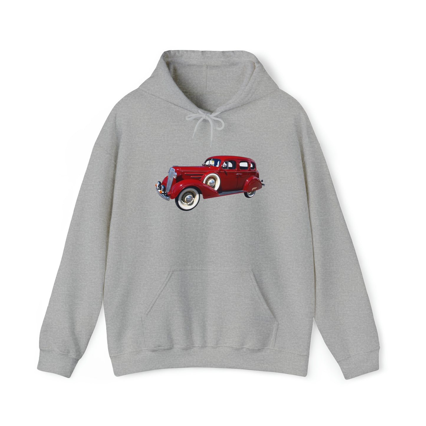 Vintage Car - Unisex Heavy Blend™ Hooded Sweatshirt