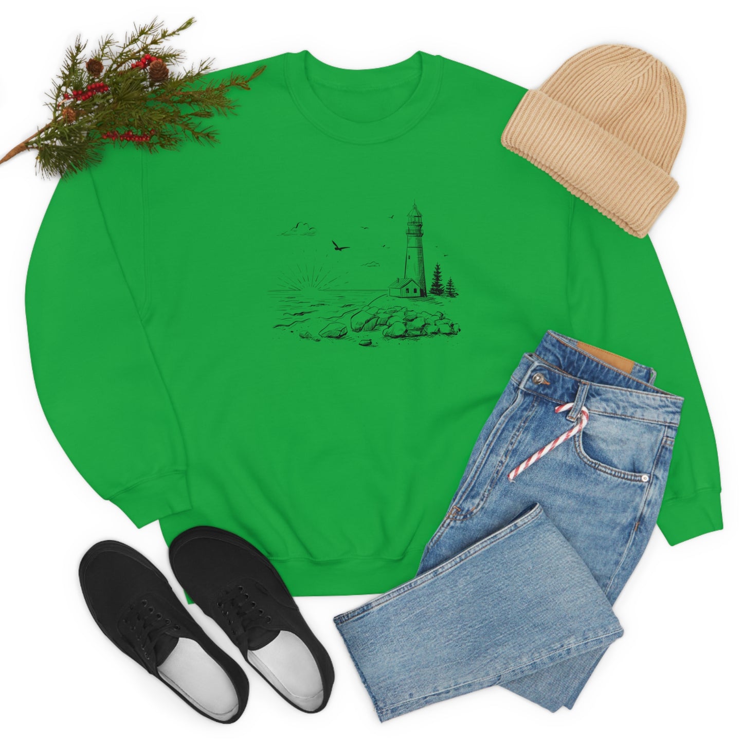 Lighthouse - Unisex Heavy Blend™ Crewneck Sweatshirt