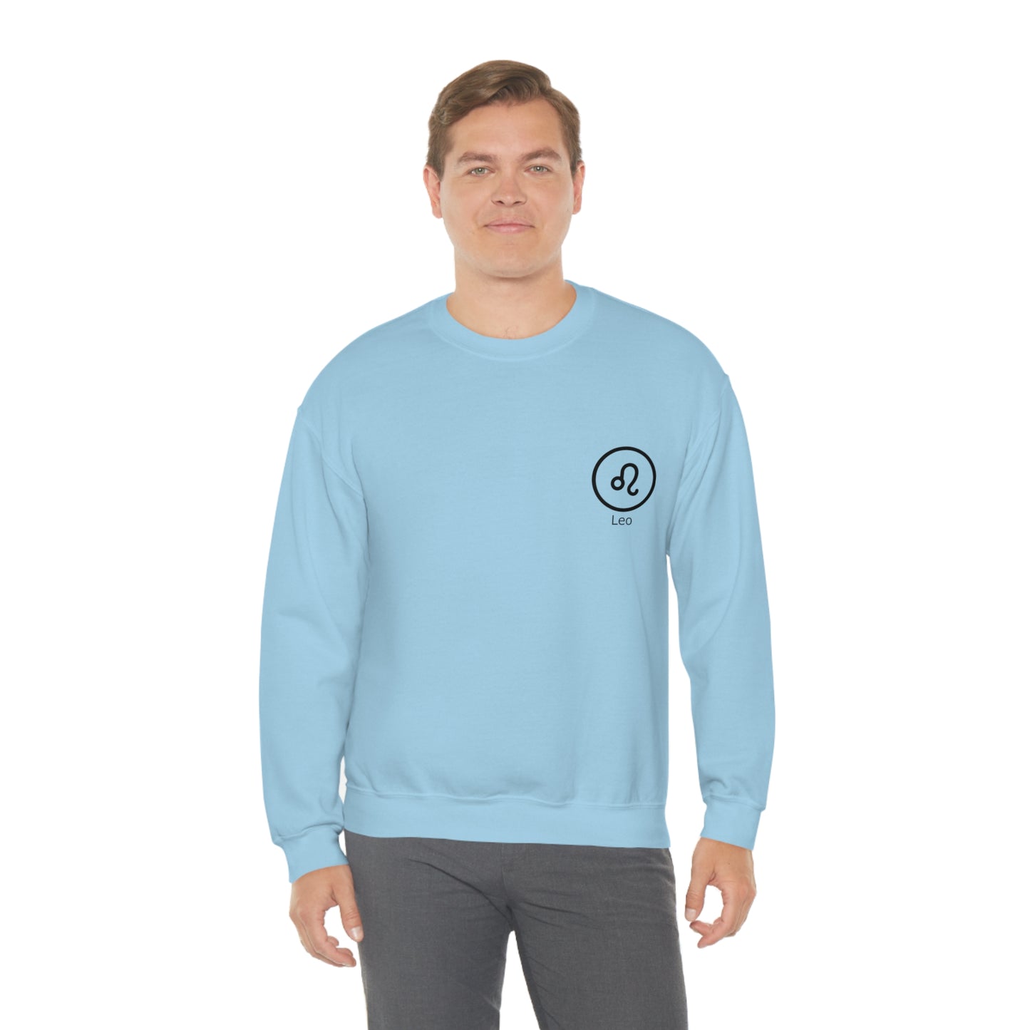 Leo - Unisex Heavy Blend™ Crewneck Sweatshirt