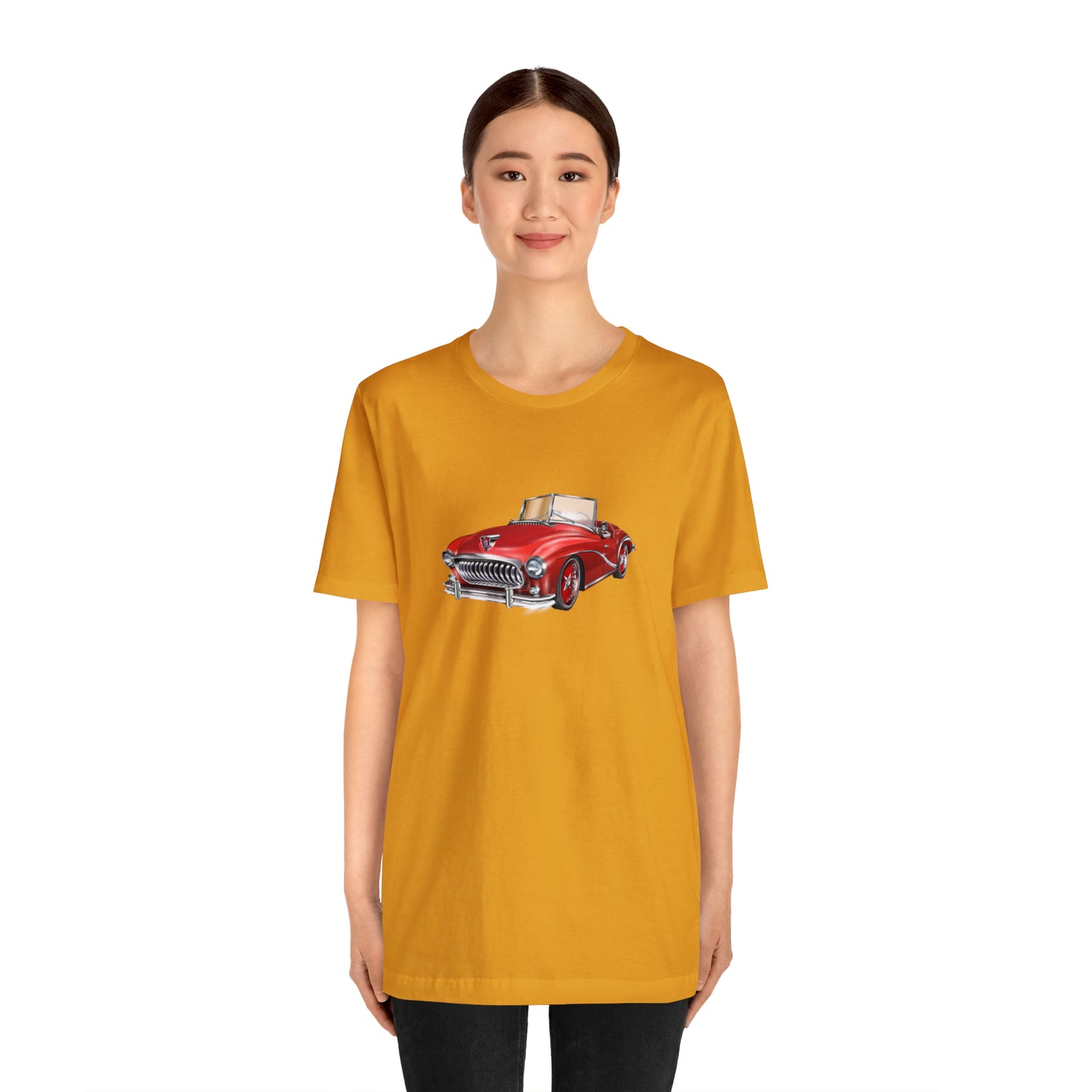 Vintage Car - Unisex Jersey Short Sleeve Tee