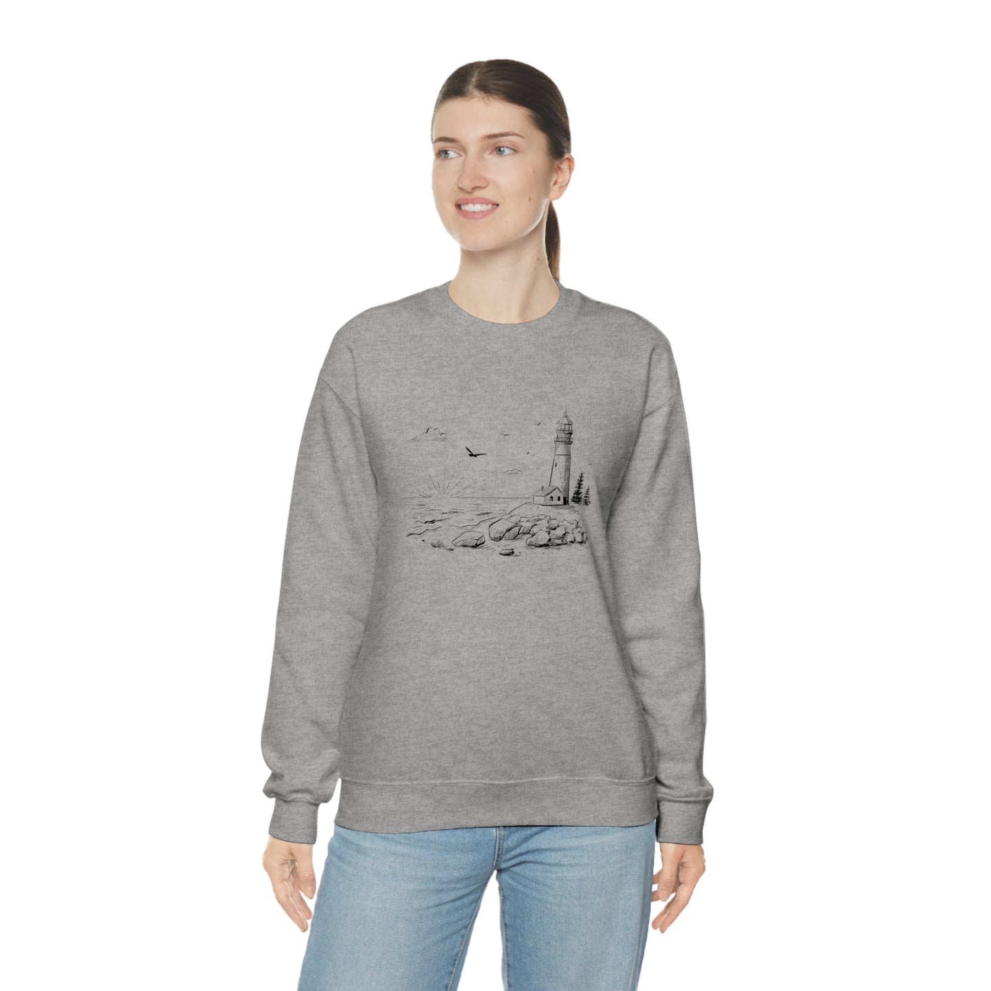 Lighthouse - Unisex Heavy Blend™ Crewneck Sweatshirt