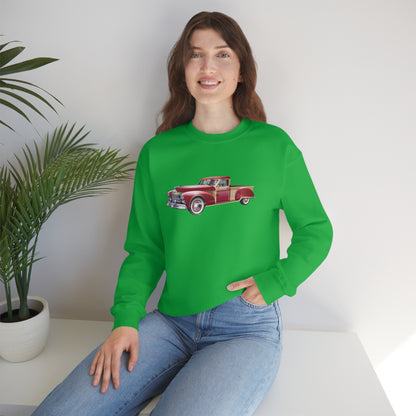 Vintage Car - Unisex Heavy Blend™ Crewneck Sweatshirt