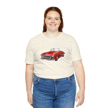 Vintage Car - Unisex Jersey Short Sleeve Tee