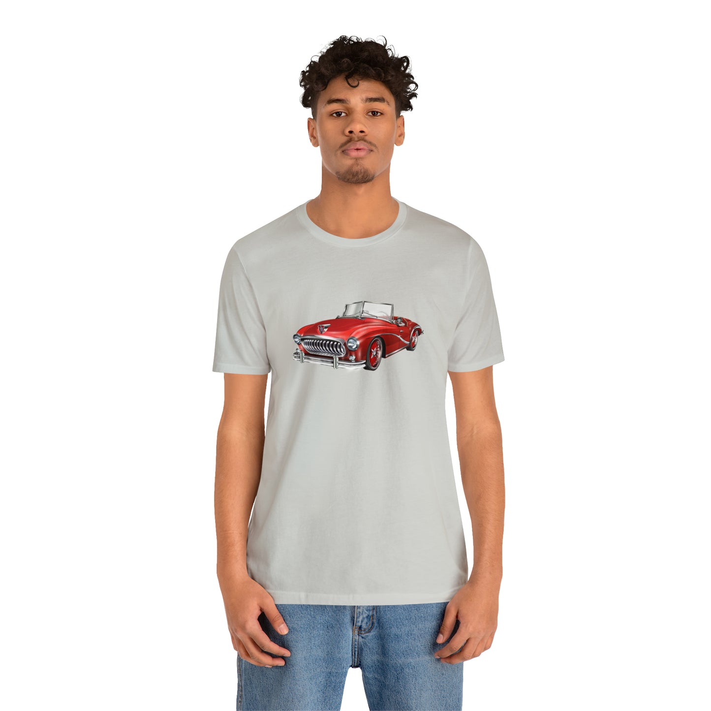 Vintage Car - Unisex Jersey Short Sleeve Tee