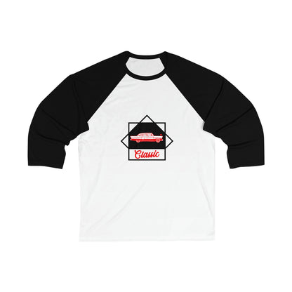 Unisex 3\4 Sleeve Baseball Tee