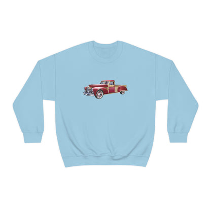 Vintage Car - Unisex Heavy Blend™ Crewneck Sweatshirt