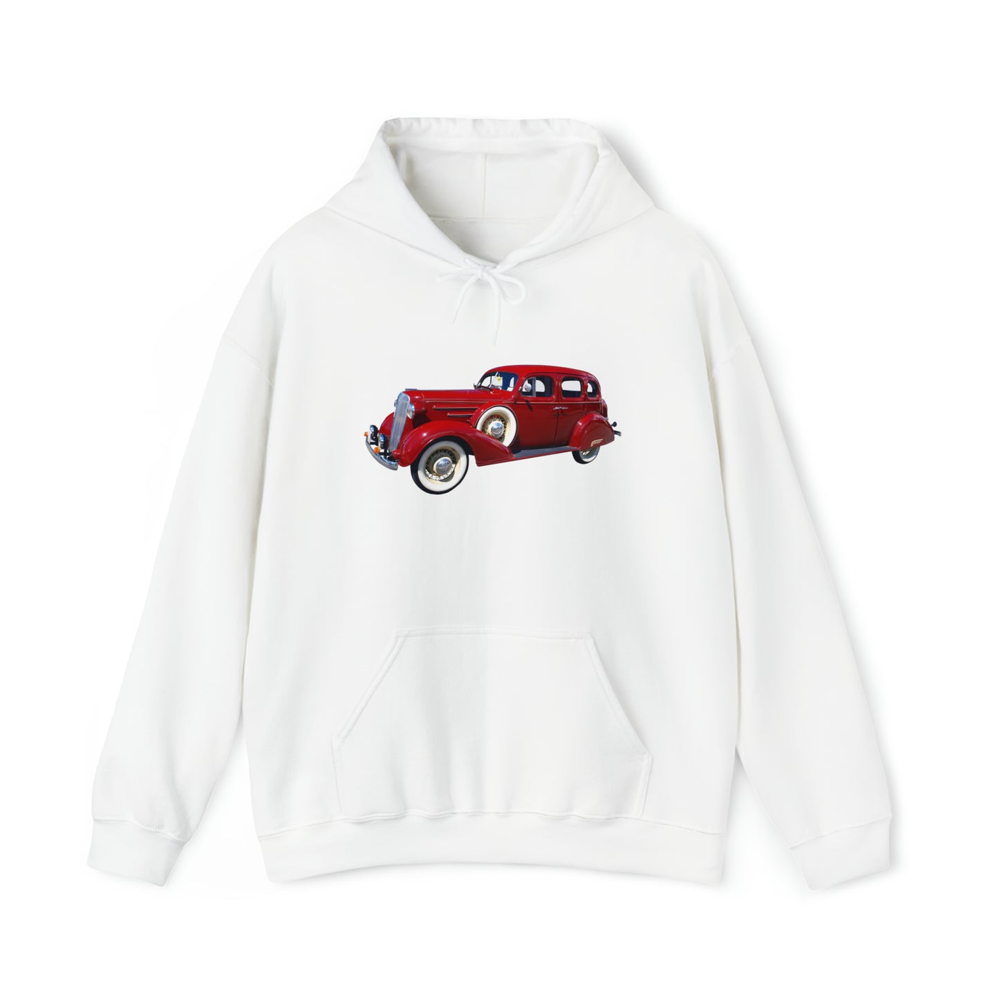 Vintage Car - Unisex Heavy Blend™ Hooded Sweatshirt