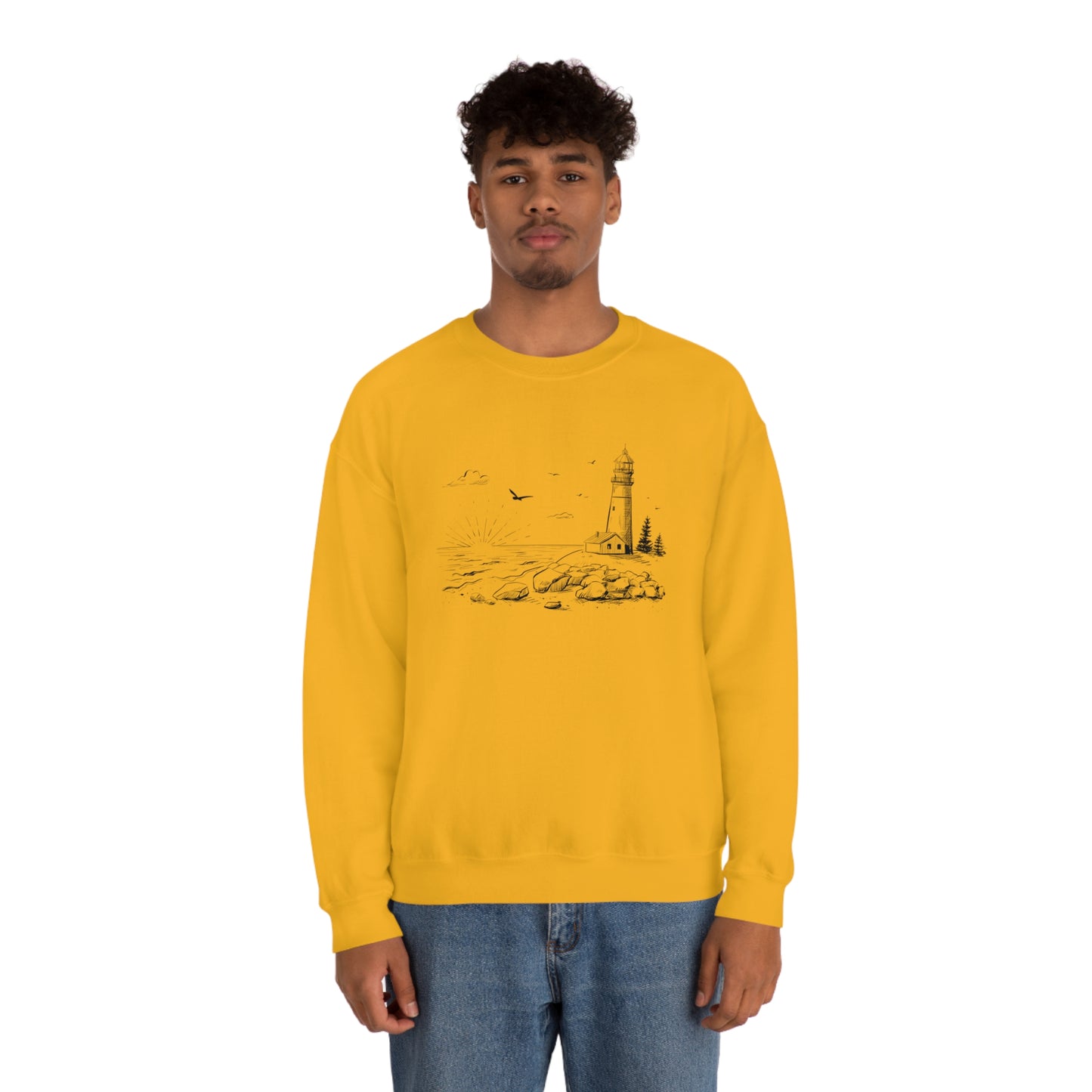 Lighthouse - Unisex Heavy Blend™ Crewneck Sweatshirt