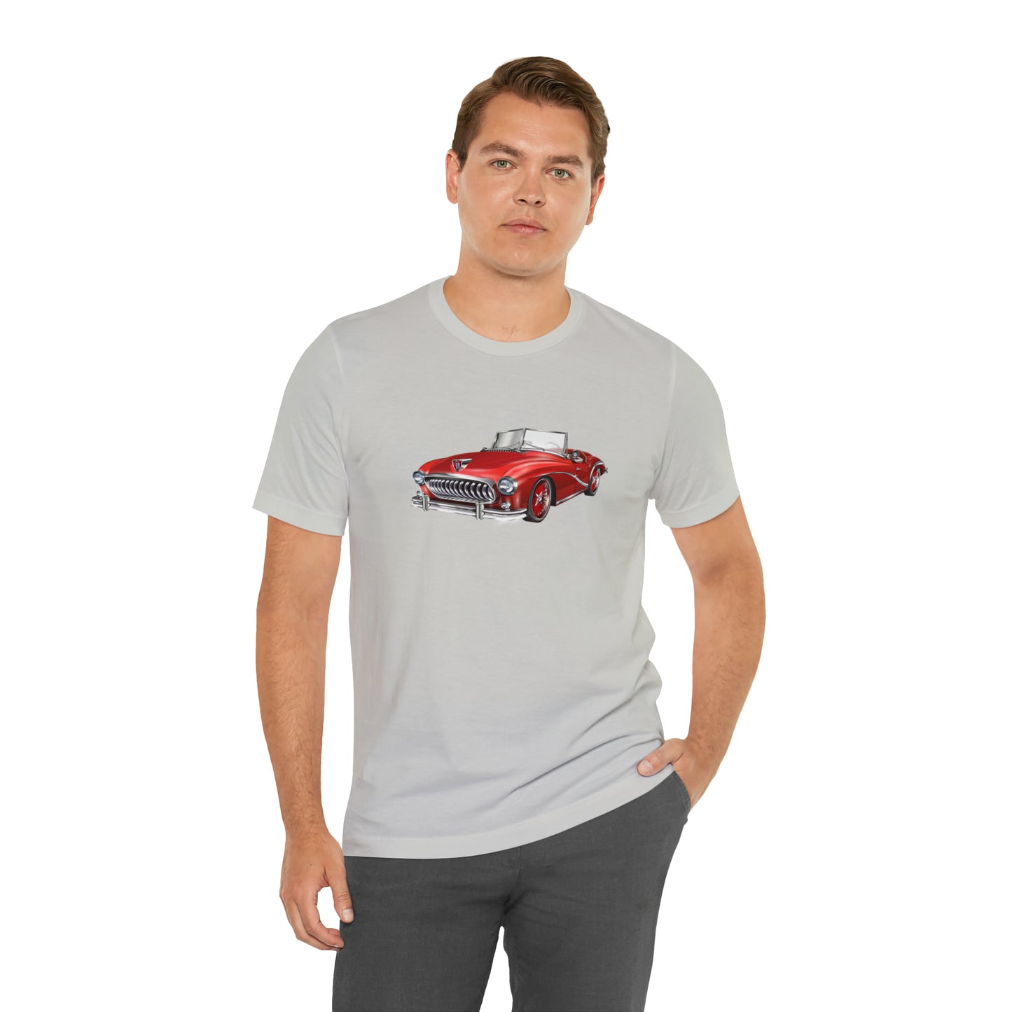 Vintage Car - Unisex Jersey Short Sleeve Tee