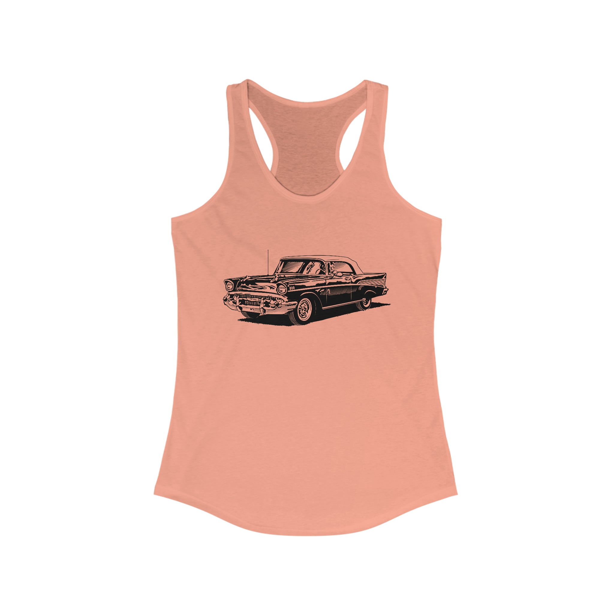 Vintage Car - Women's Ideal Racerback Tank