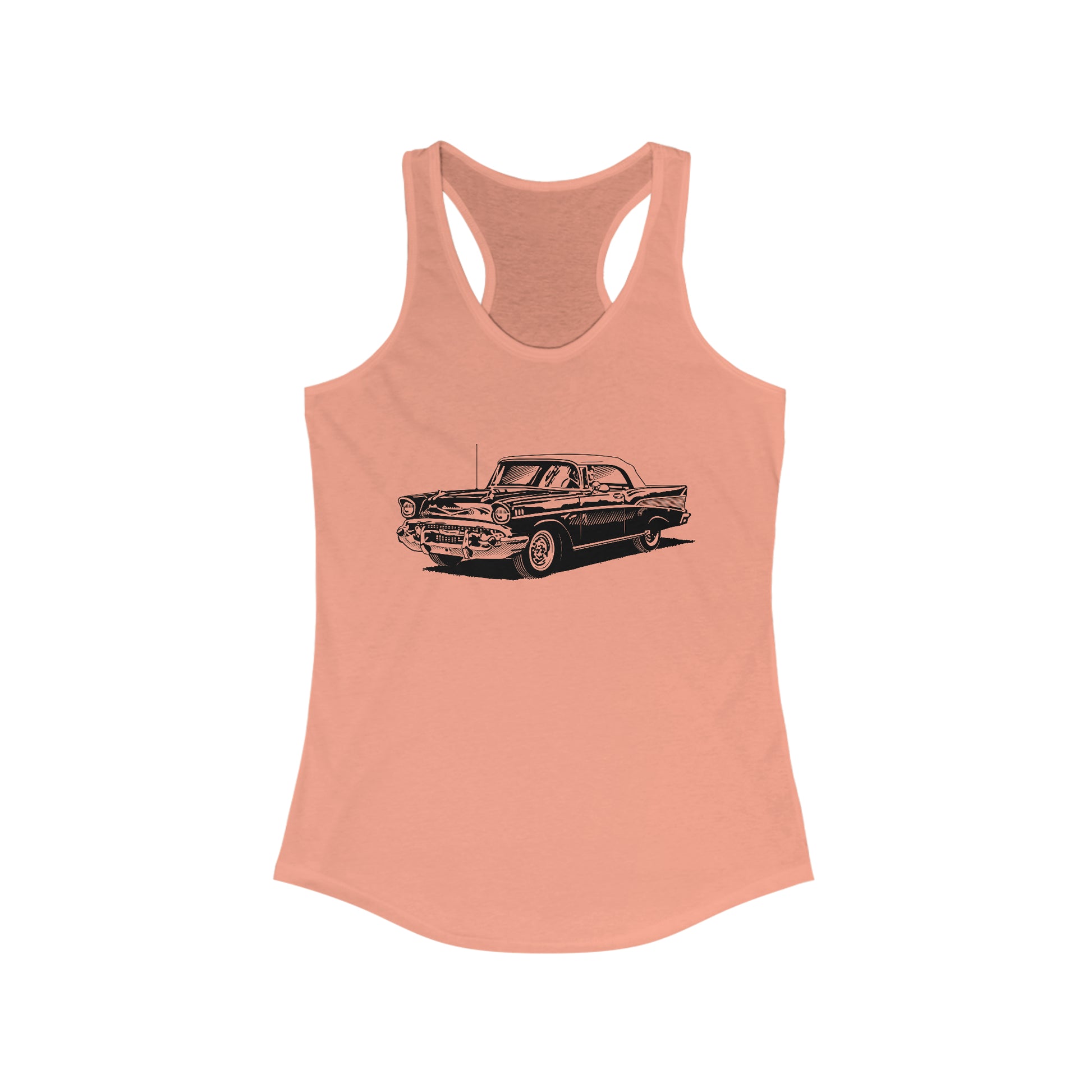 Vintage Car - Women's Ideal Racerback Tank