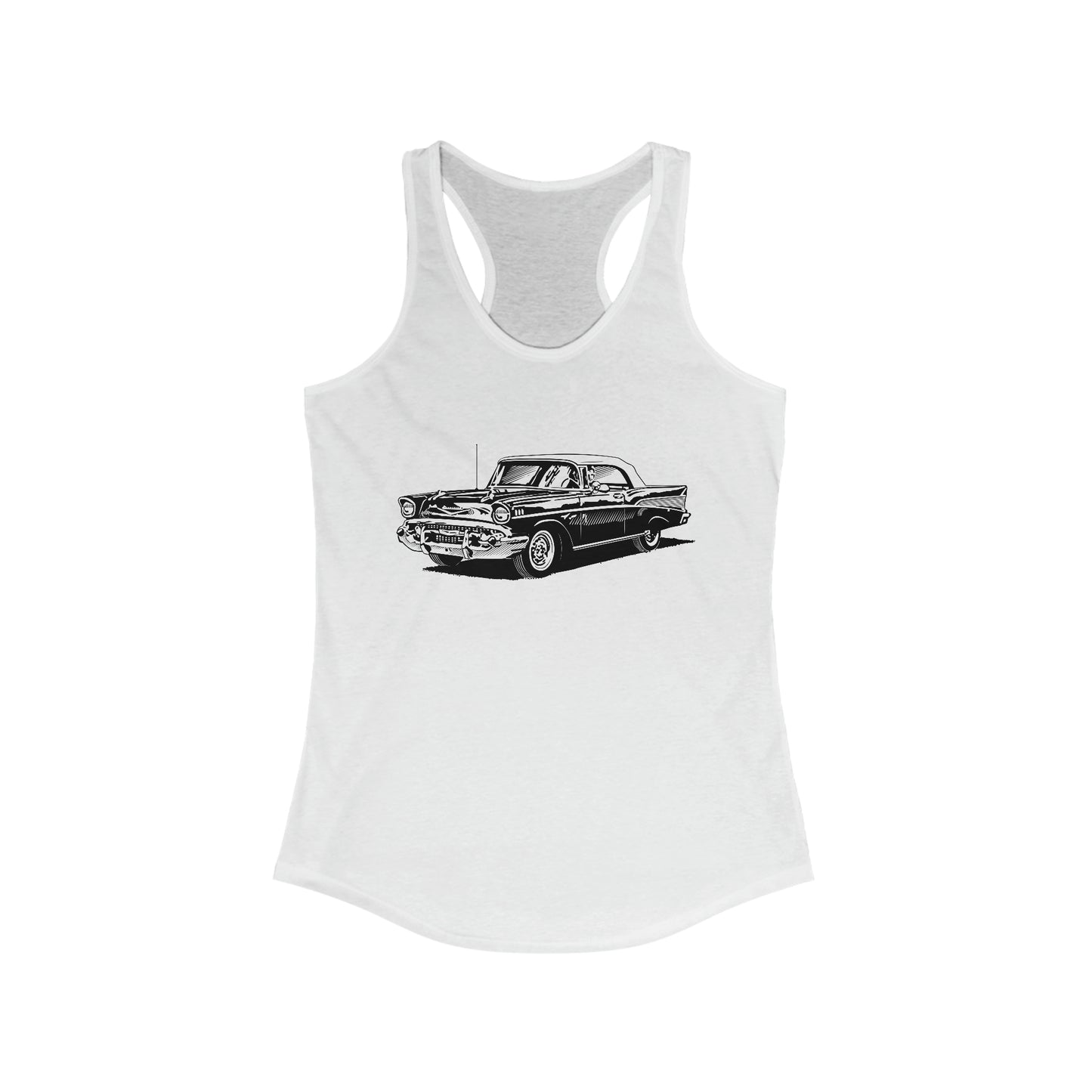 Vintage Car - Women's Ideal Racerback Tank