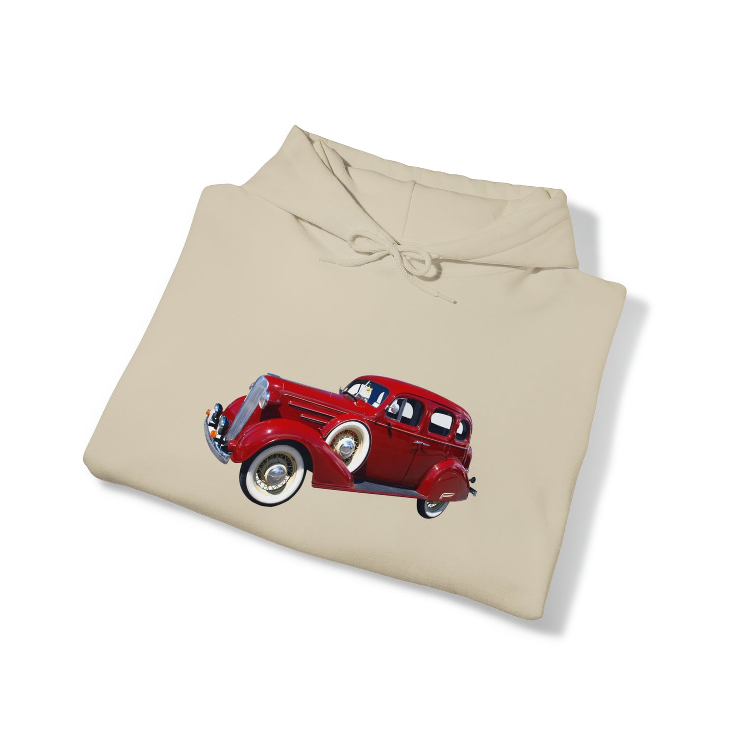 Vintage Car - Unisex Heavy Blend™ Hooded Sweatshirt