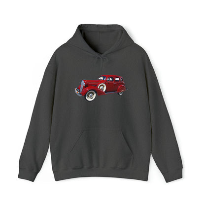 Vintage Car - Unisex Heavy Blend™ Hooded Sweatshirt