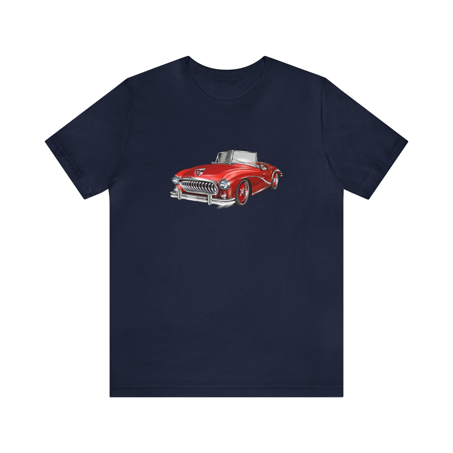 Vintage Car - Unisex Jersey Short Sleeve Tee