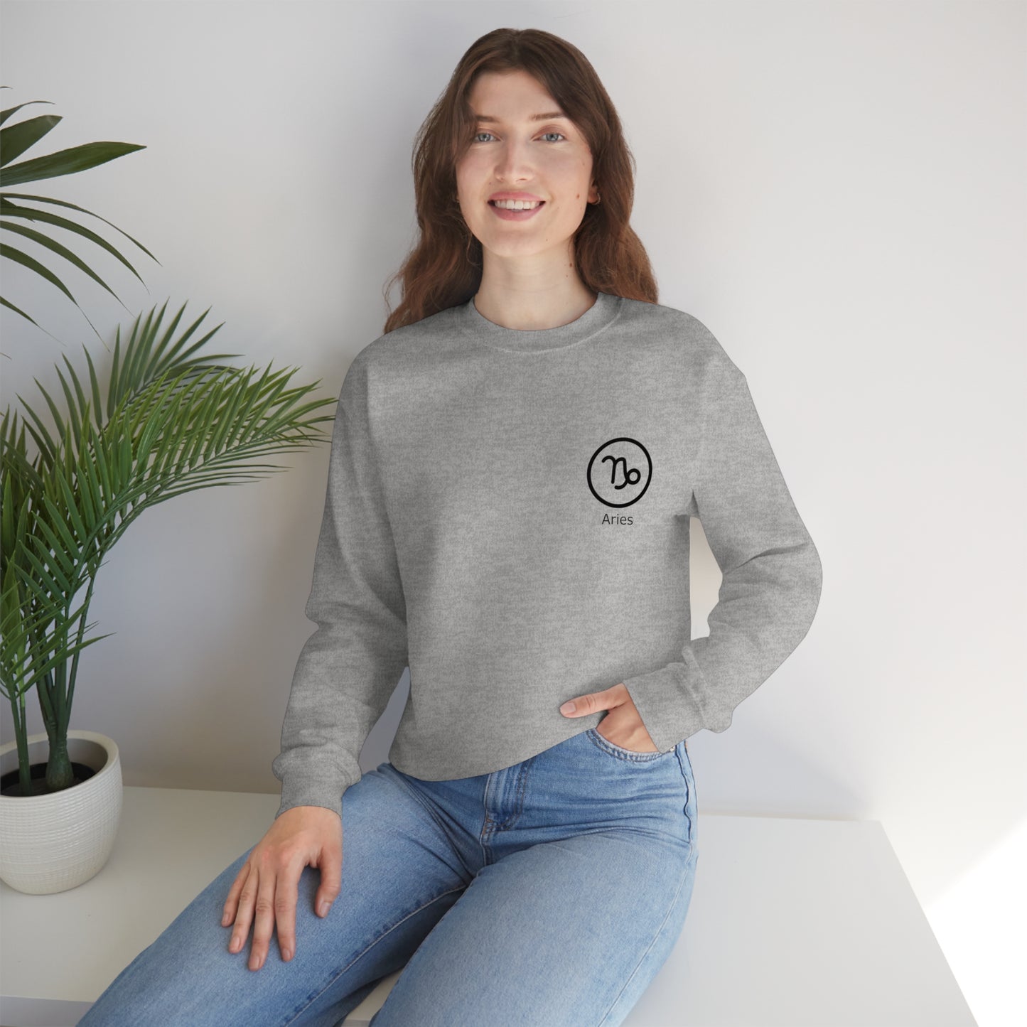 Aries - Unisex Heavy Blend™ Crewneck Sweatshirt