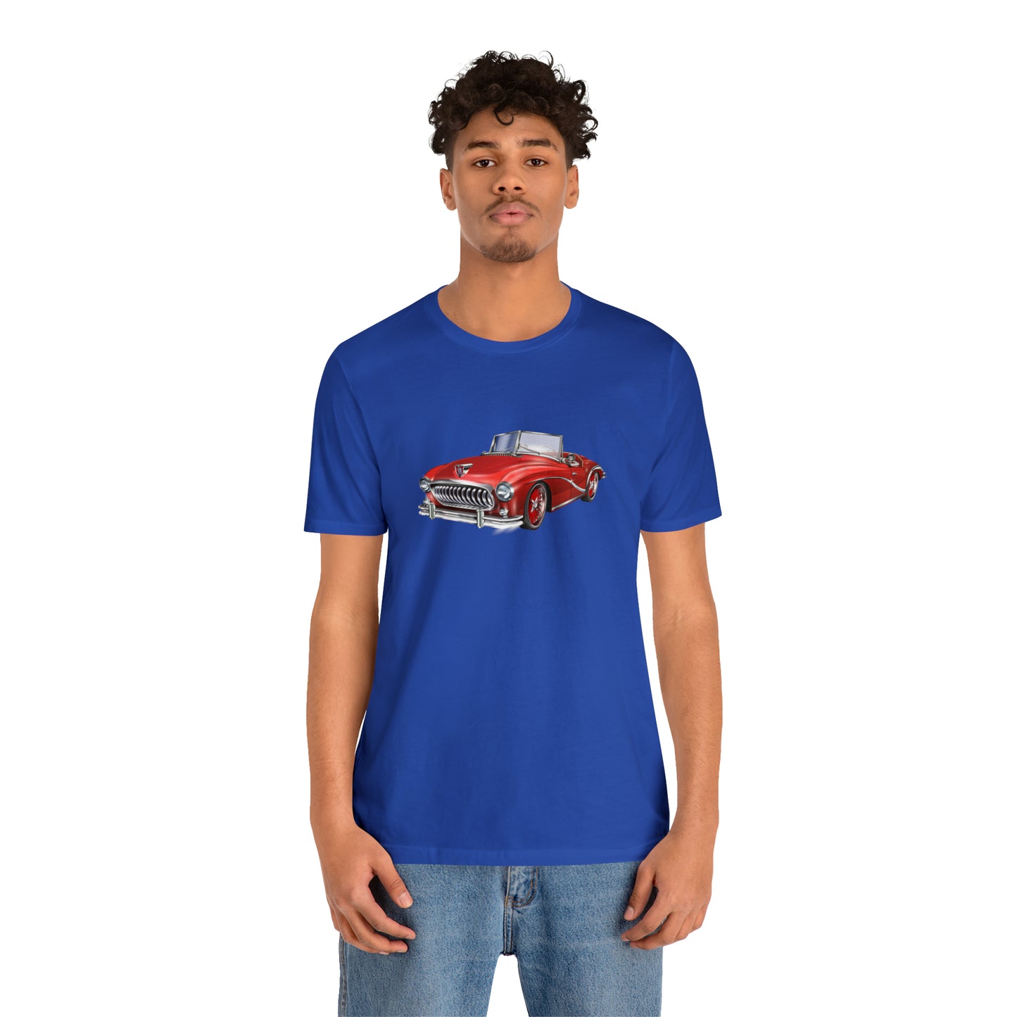 Vintage Car - Unisex Jersey Short Sleeve Tee