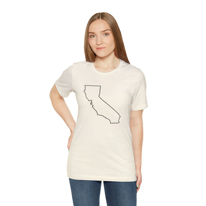 Map - Unisex Jersey Short Sleeve Tee