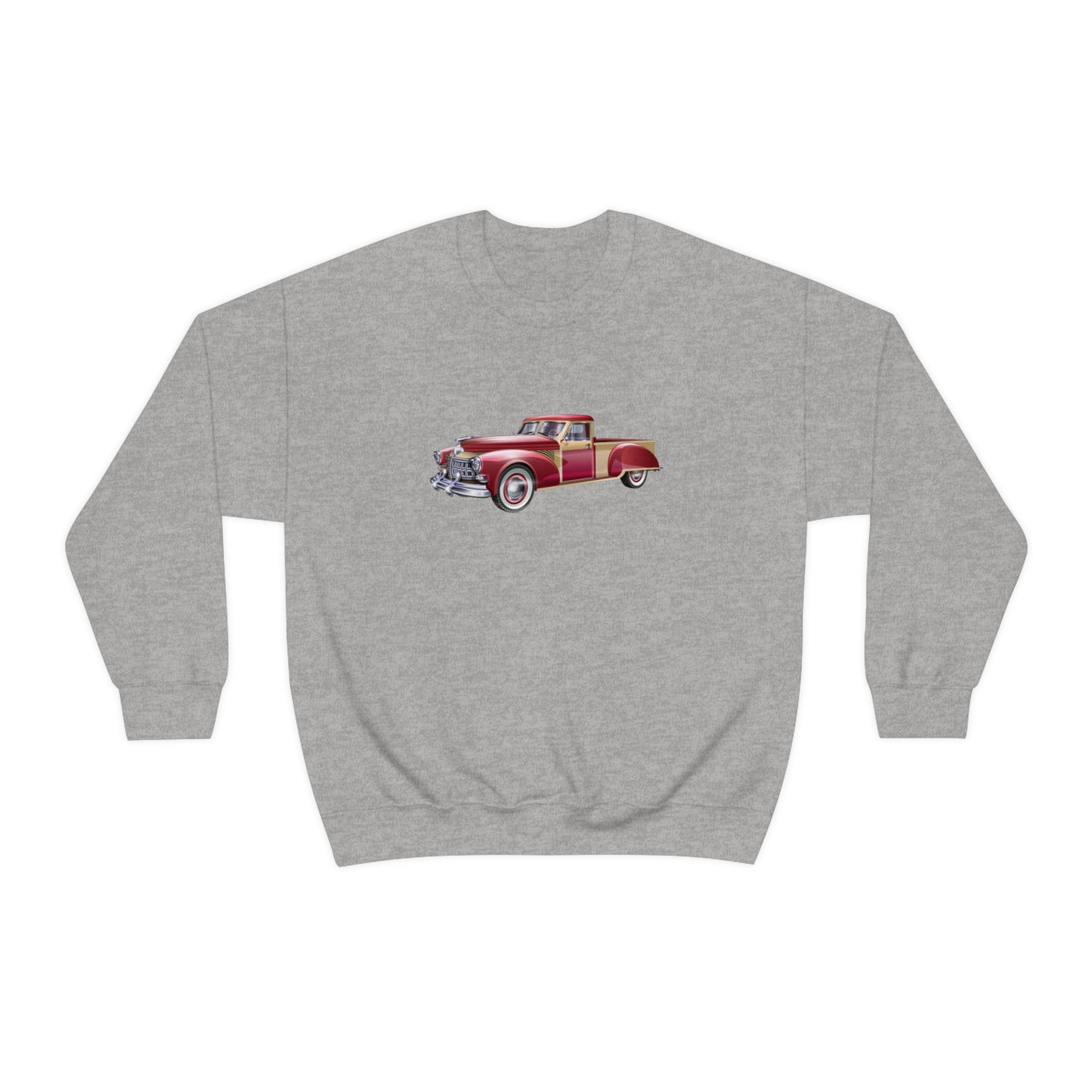 Vintage Car - Unisex Heavy Blend™ Crewneck Sweatshirt