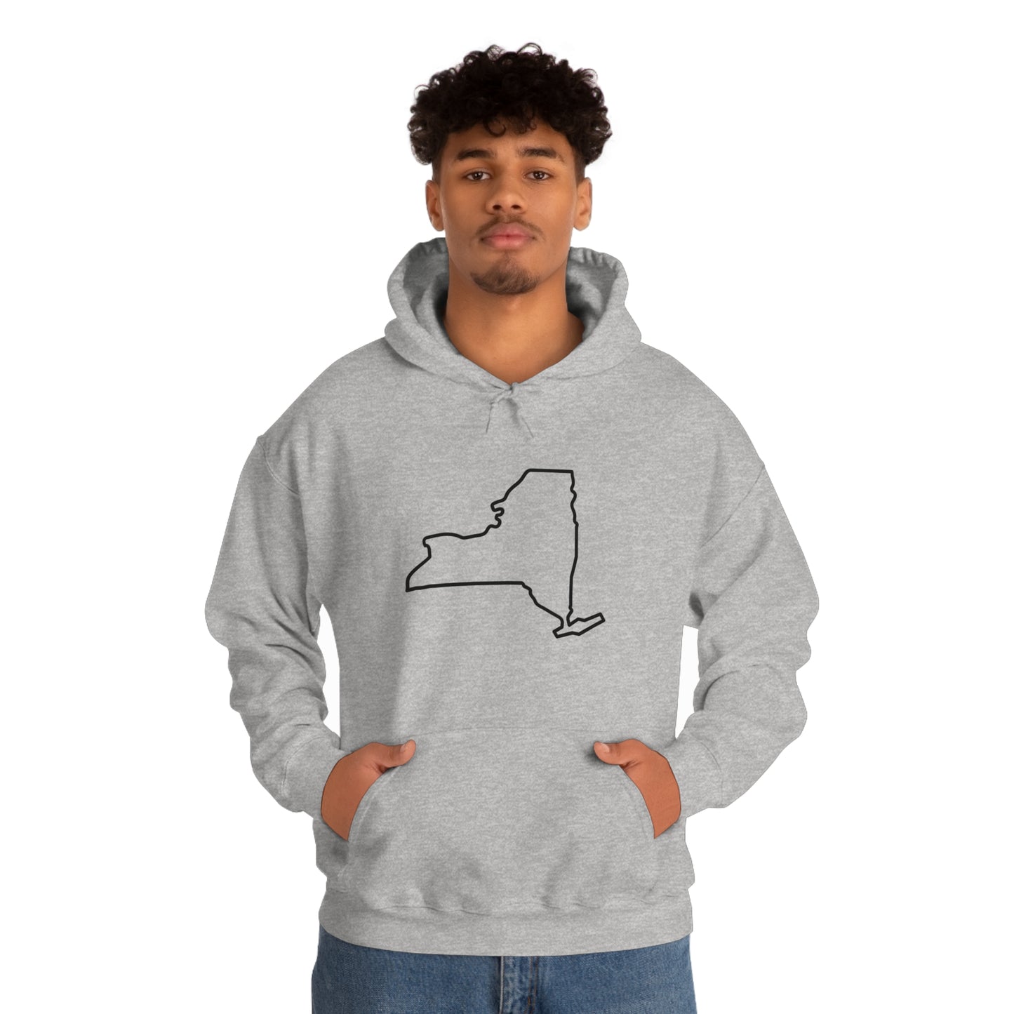 Map - Unisex Heavy Blend™ Hooded Sweatshirt