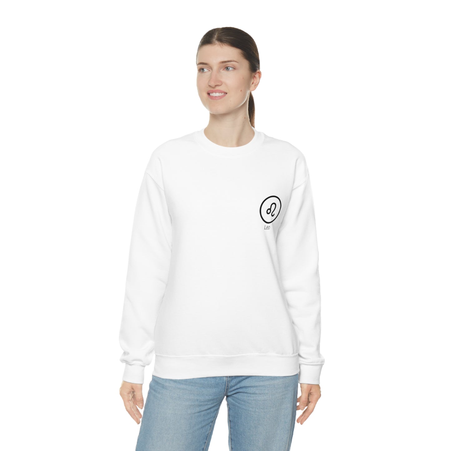 Leo - Unisex Heavy Blend™ Crewneck Sweatshirt