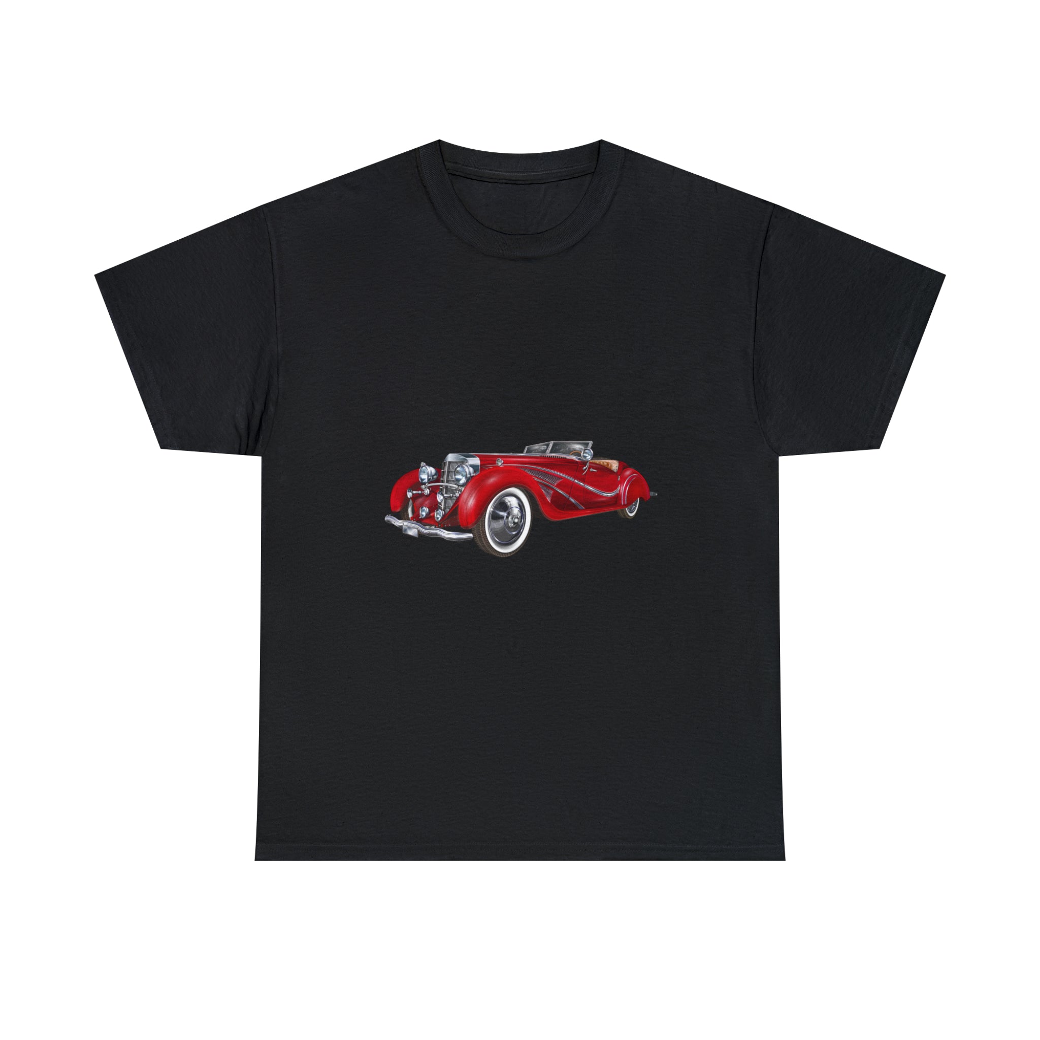 Retro Red Classic Car T-Shirt