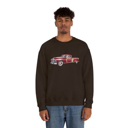 Vintage Car - Unisex Heavy Blend™ Crewneck Sweatshirt