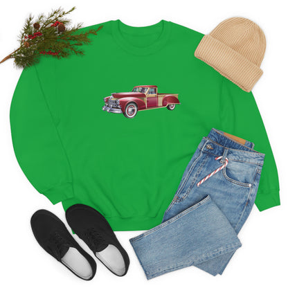 Vintage Car - Unisex Heavy Blend™ Crewneck Sweatshirt