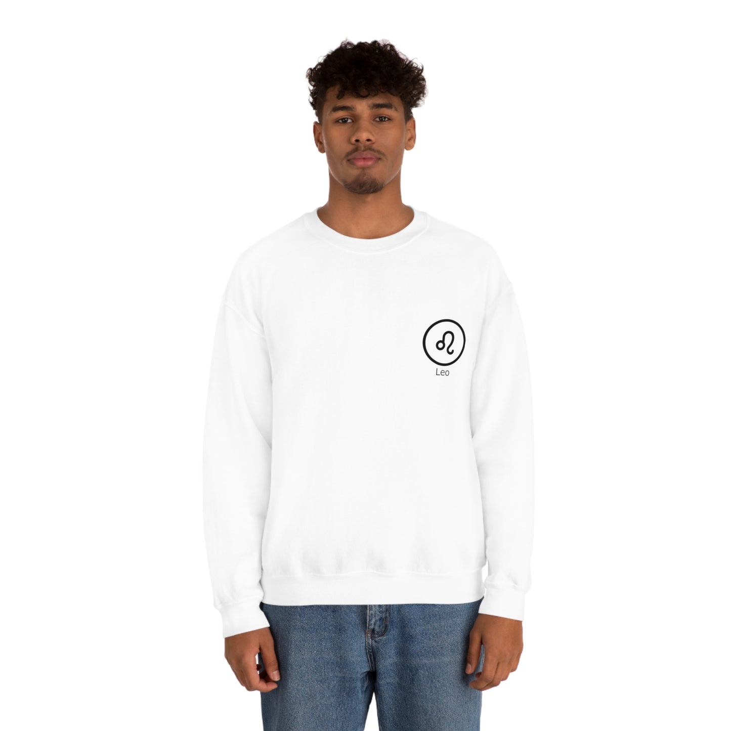 Leo - Unisex Heavy Blend™ Crewneck Sweatshirt