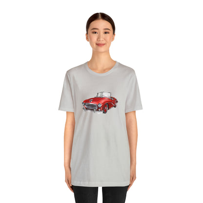 Vintage Car - Unisex Jersey Short Sleeve Tee