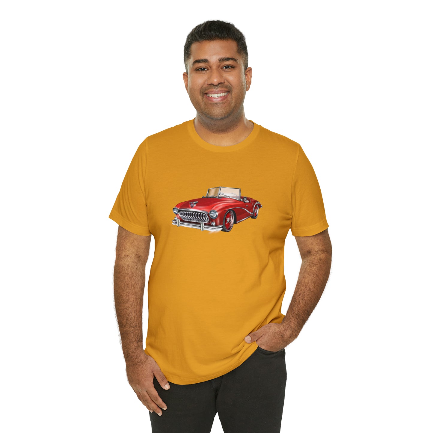 Vintage Car - Unisex Jersey Short Sleeve Tee