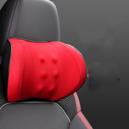 Massage Pillow Car Headrest Pillows Interior Auto Head Neck Lumbar Cushion Universal for Head Neck Waist Support Pads