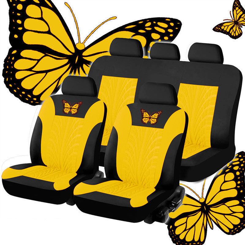 Car Seat Covers For Auto SUV Truck Van 4 9Pcs Universal Protectors 4 Colors Hot