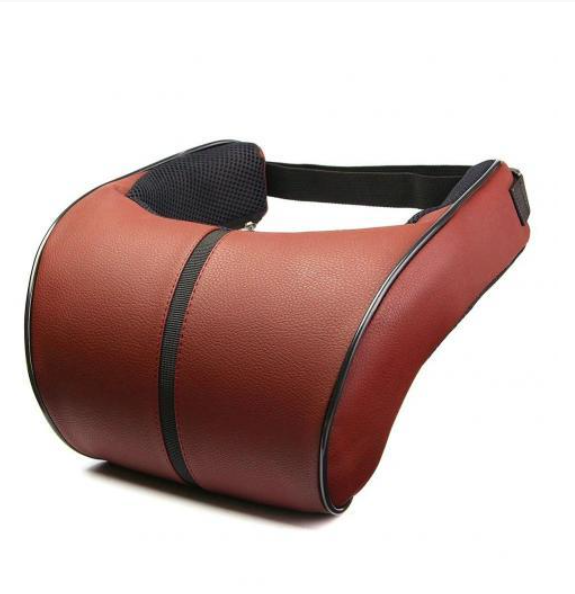 Leather Car Headrest Car Pillow