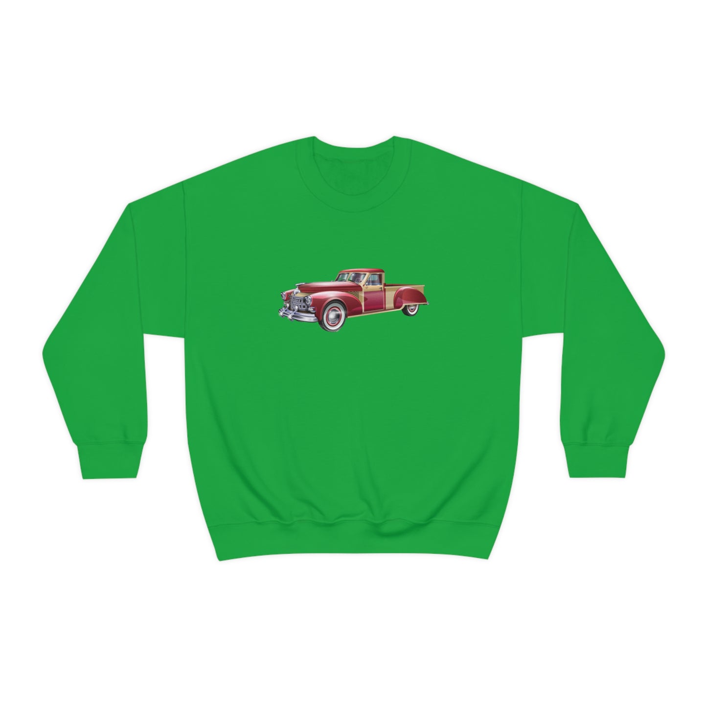 Vintage Car - Unisex Heavy Blend™ Crewneck Sweatshirt