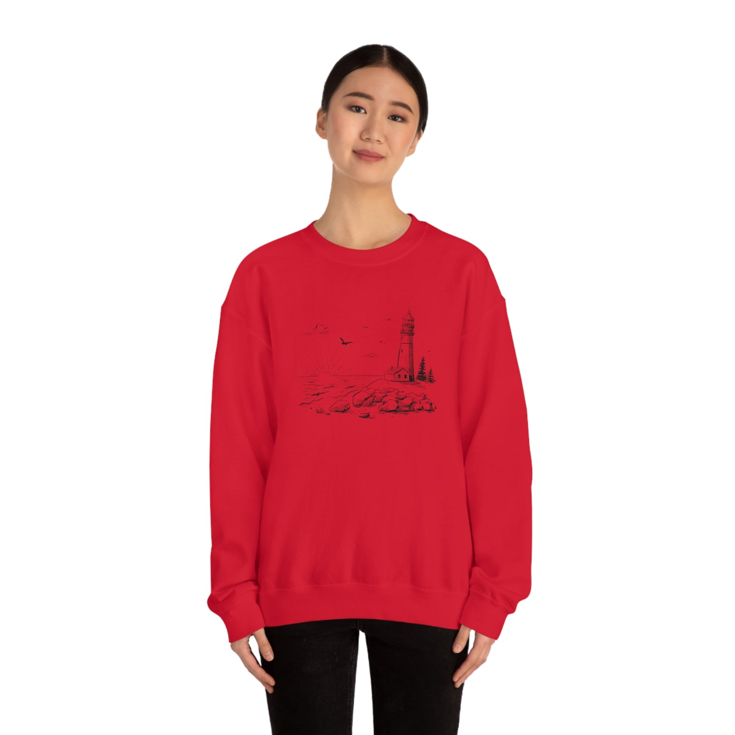 Lighthouse - Unisex Heavy Blend™ Crewneck Sweatshirt