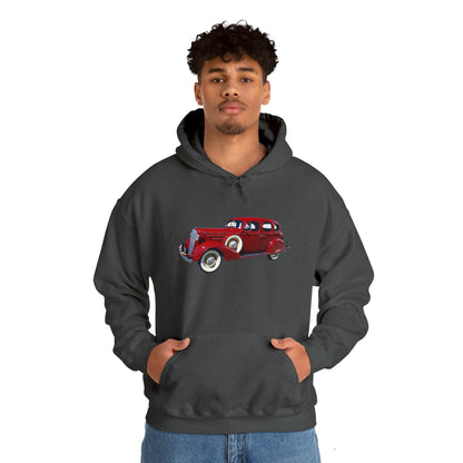 Vintage Car - Unisex Heavy Blend™ Hooded Sweatshirt