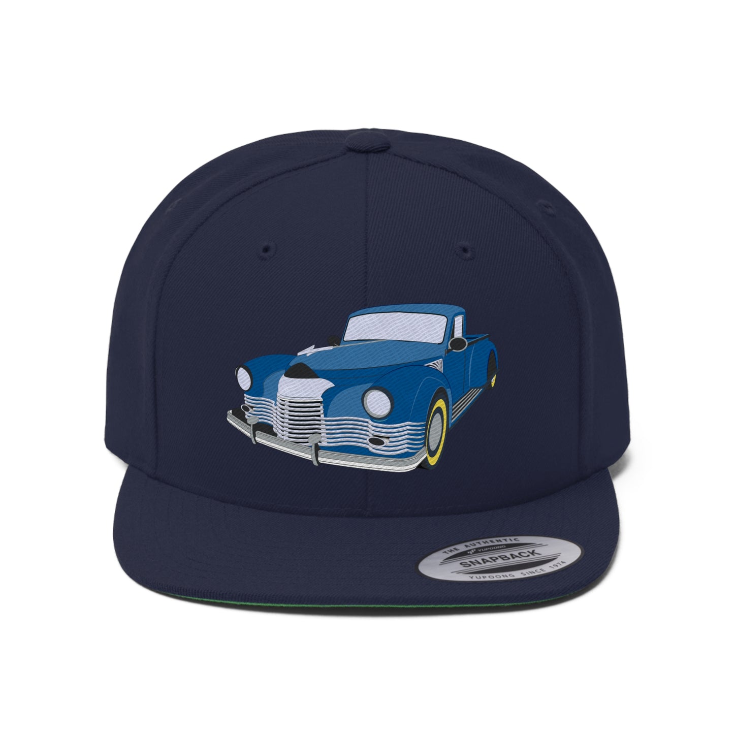 Classic Car - Unisex Flat Bill Hat