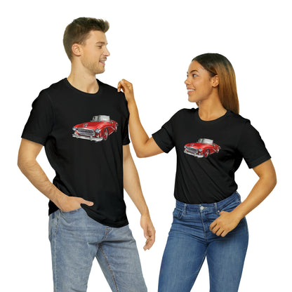 Vintage Car - Unisex Jersey Short Sleeve Tee