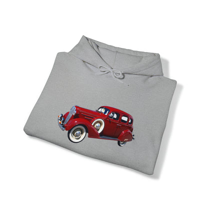 Vintage Car - Unisex Heavy Blend™ Hooded Sweatshirt