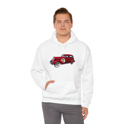 Vintage Car - Unisex Heavy Blend™ Hooded Sweatshirt