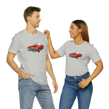 Vintage Car - Unisex Jersey Short Sleeve Tee