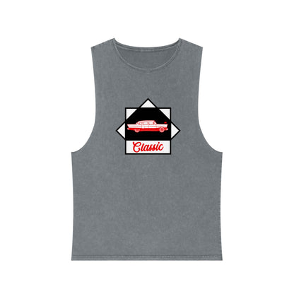 Unisex Stonewash Tank Top