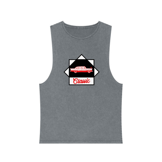 Unisex Stonewash Tank Top