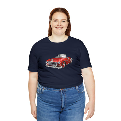 Vintage Car - Unisex Jersey Short Sleeve Tee