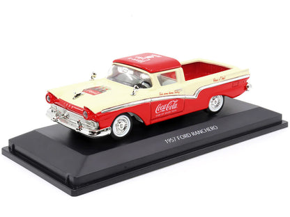 1957 Ford Ranchero "Coca-Cola" Red and Cream